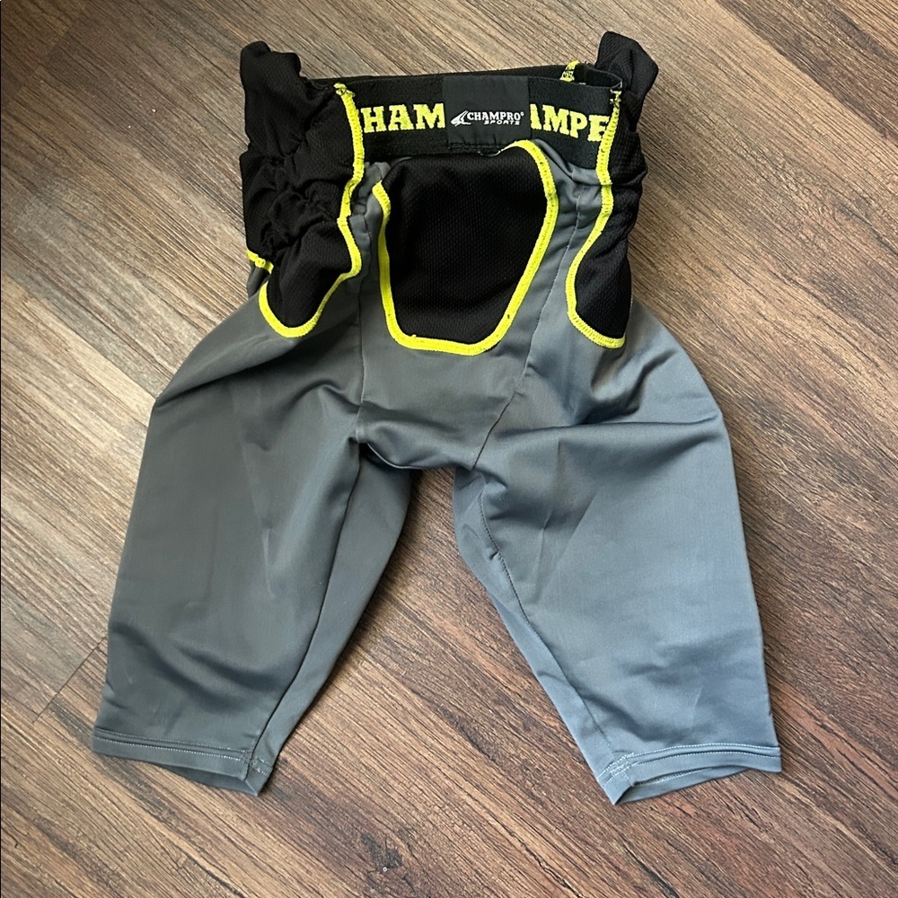 Champro Sport gray/green sports girdle, youth size small - Picture 2 of 5